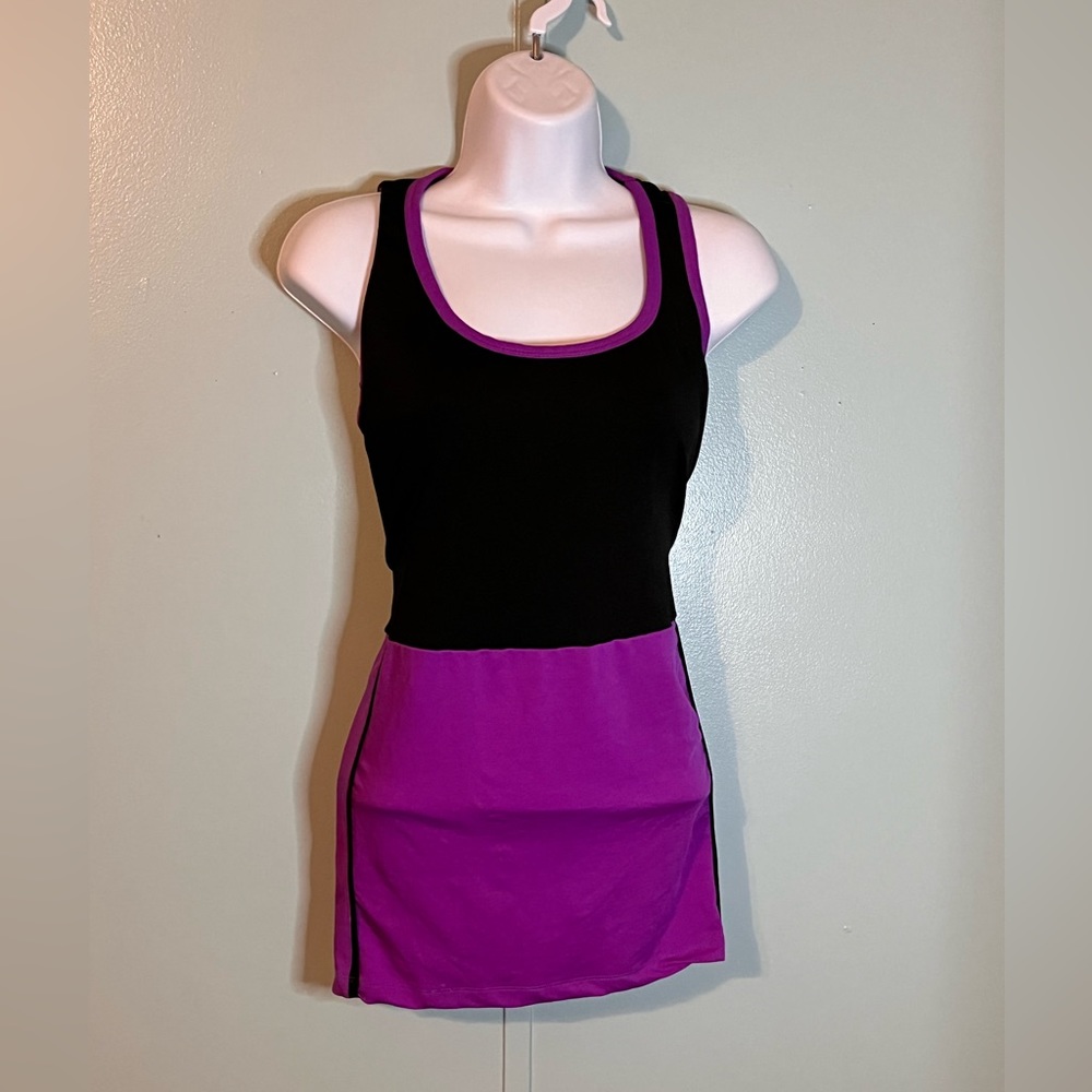 Nana Fashion Tank Size 3X Black‎ Purple